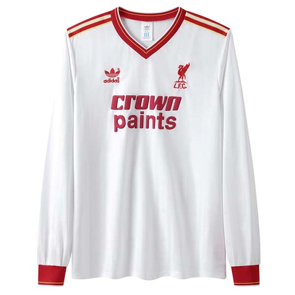 Thailande Maillot Football Liverpool Exterieur ML Retro 1985/87